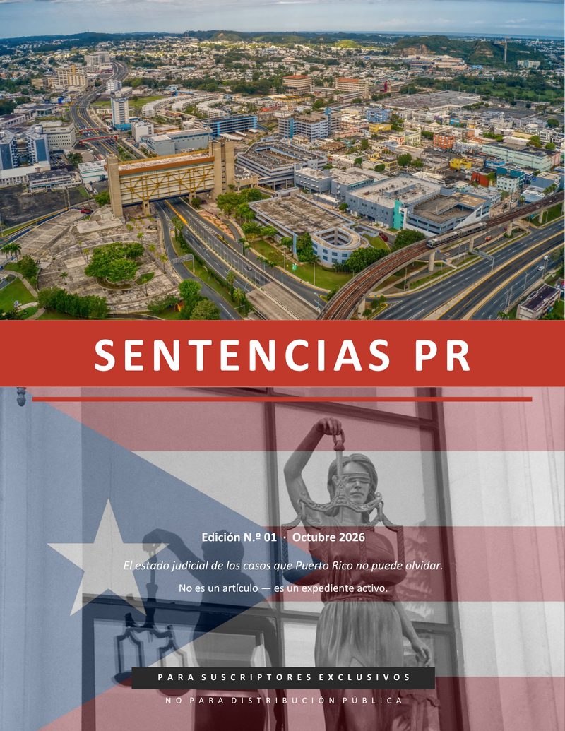 Sentencias PR — Portada